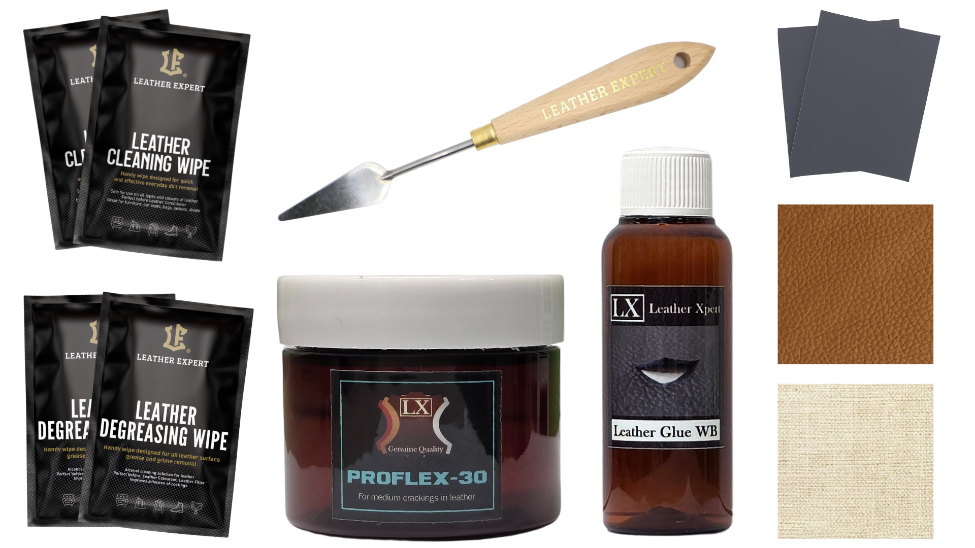 Reparationssæt til større hul