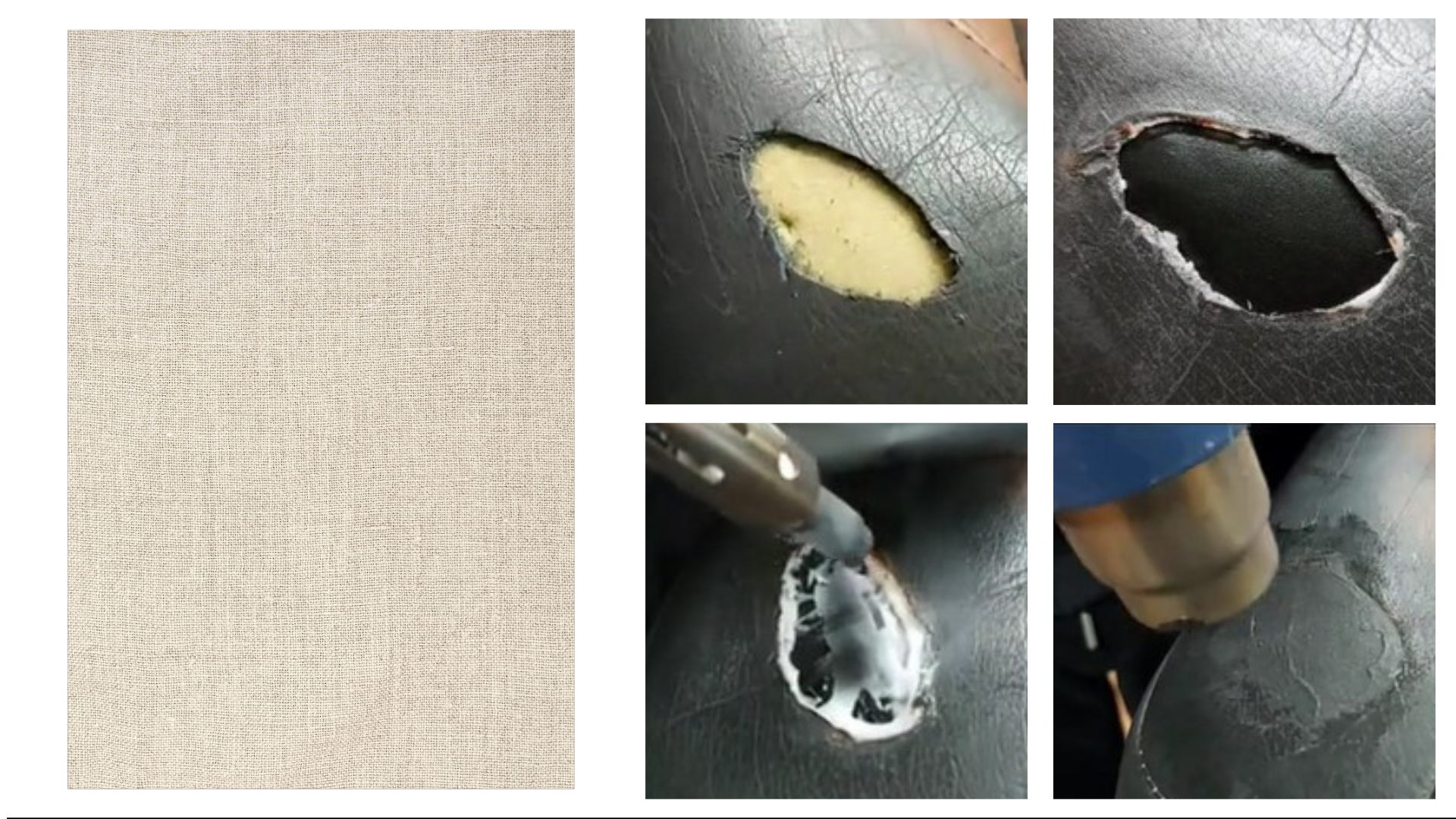 Armeringsduk STD för reparation av hål