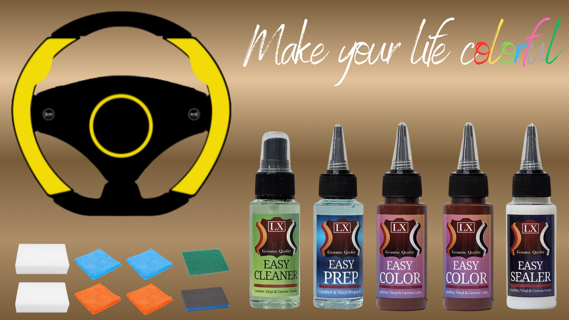 Custom kit för att färga Ratt