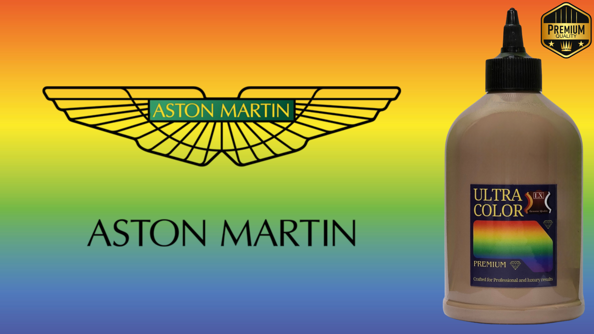 Aston Martin Läder & Vinylfärg - Premium