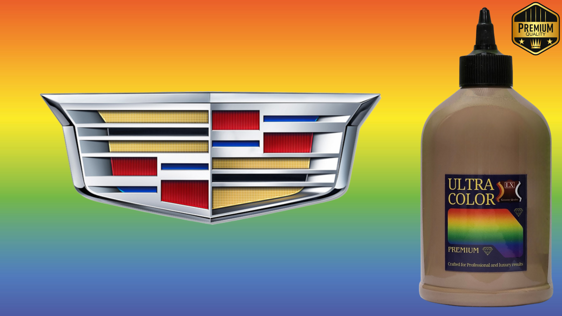 Cadillac Läder & Vinylfärg - Premium