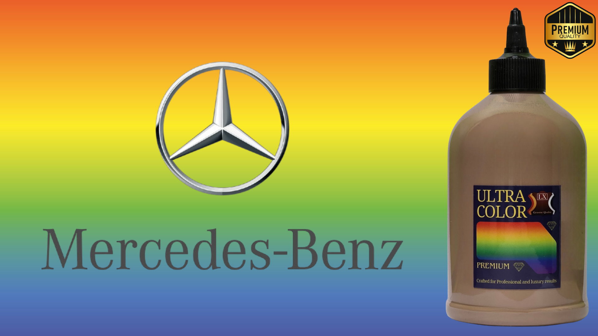 Mercedes Läder & Vinylfärg - Premium