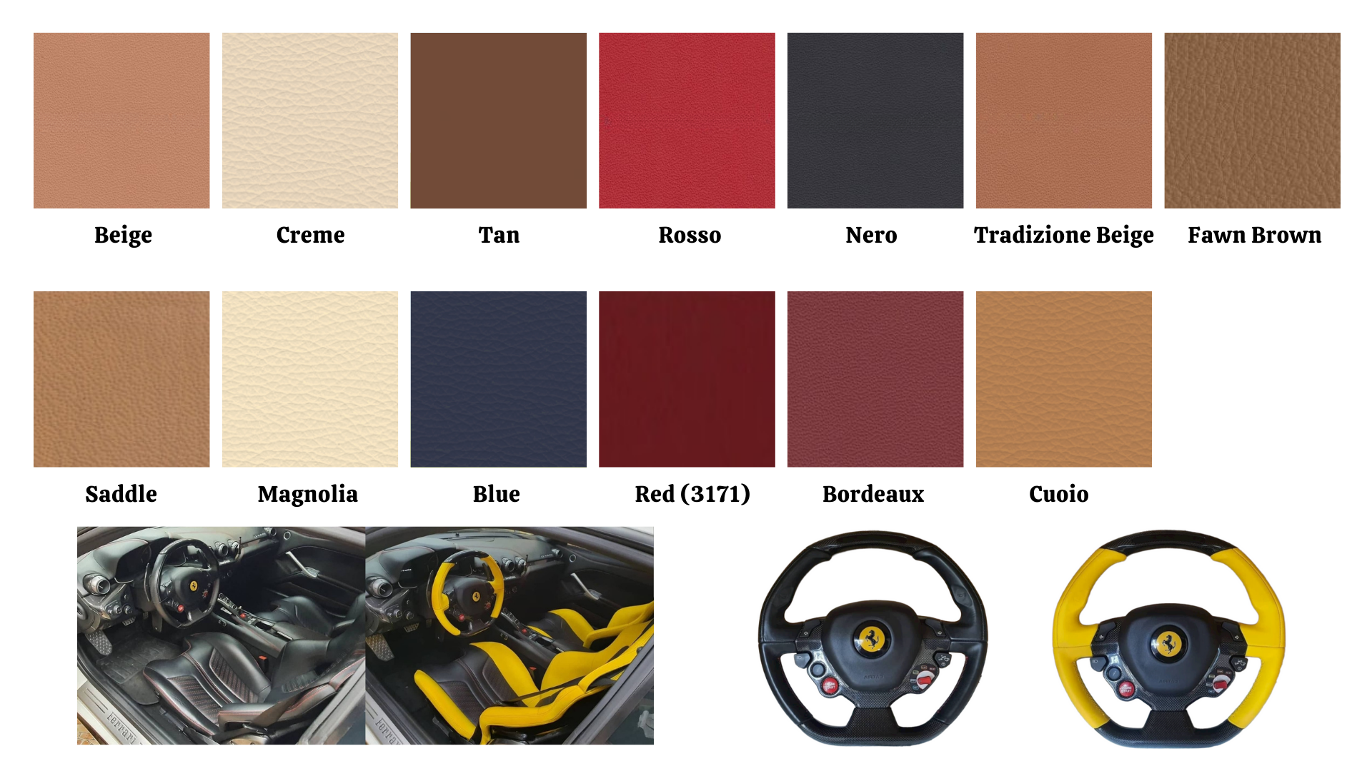 Ferrari infärgningskit