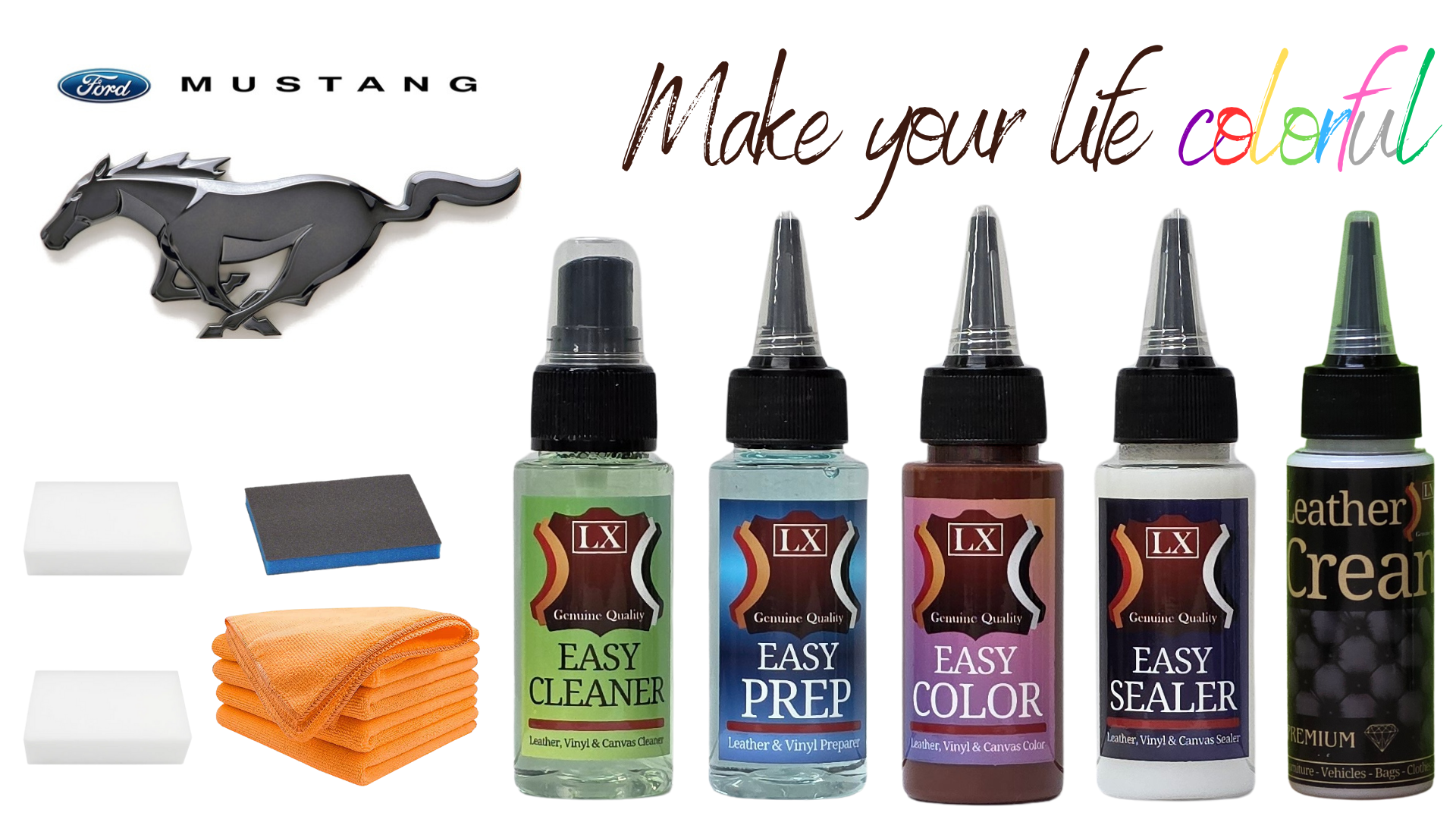 Ford Mustang infärgningskit