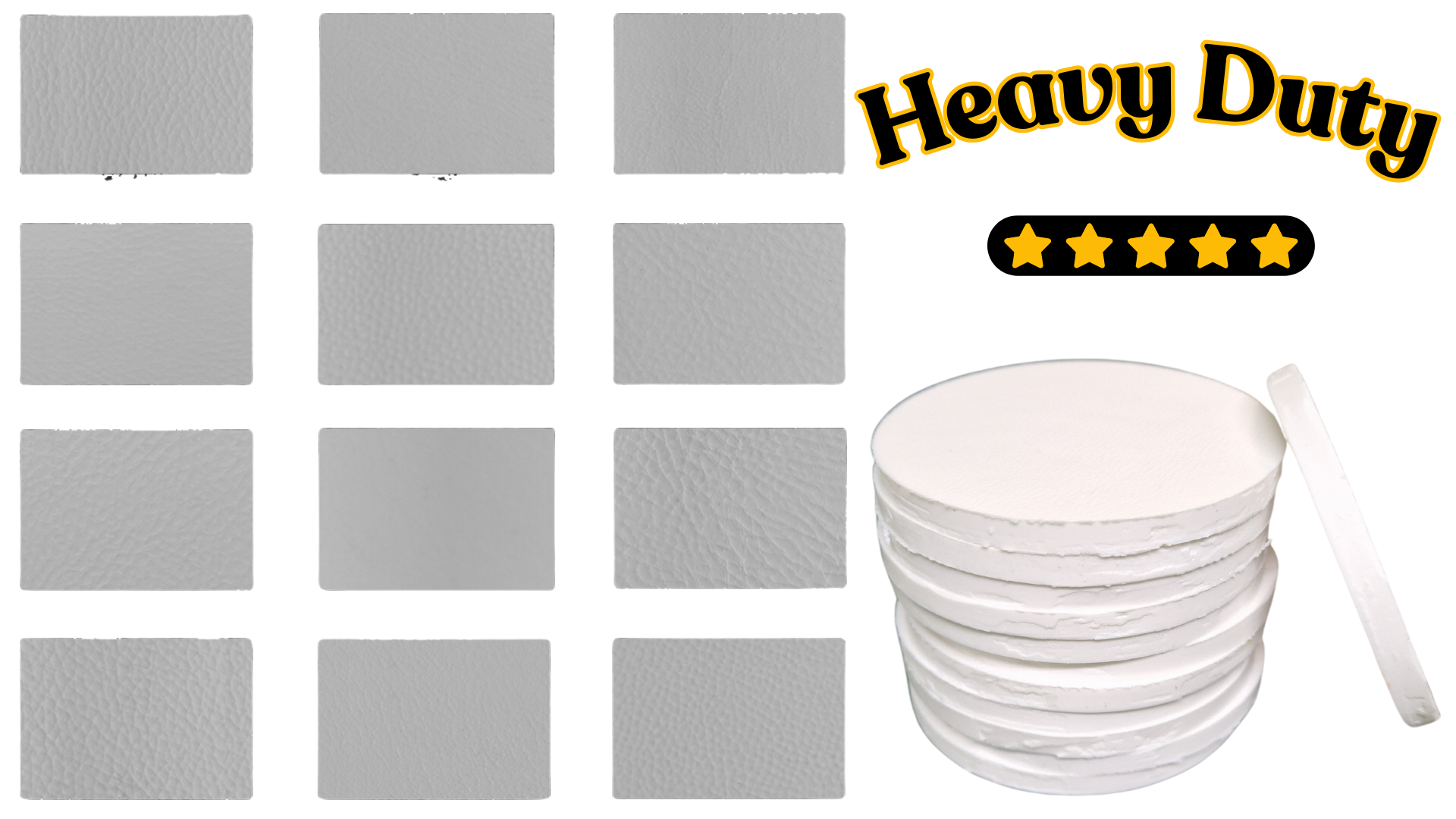 Teksturpuder i kraftigt silikonesæt