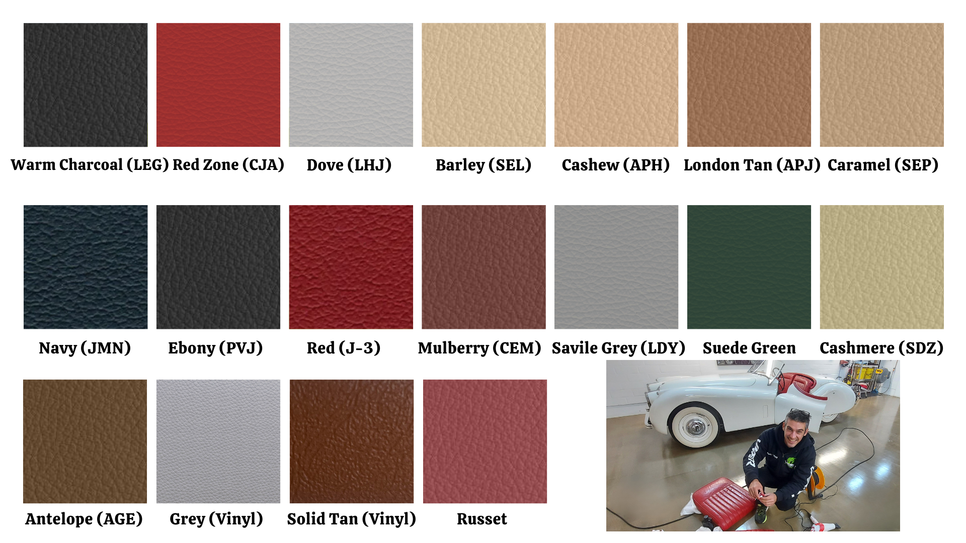 Jaguar infärgningskit