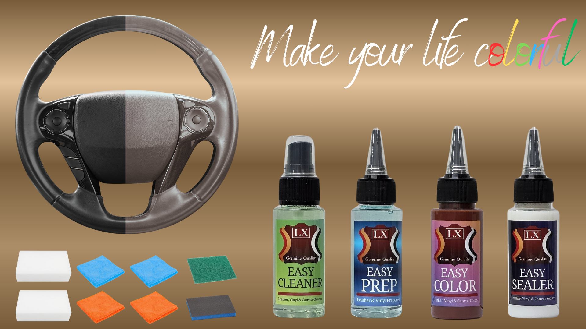 Kit för att färga Ratt