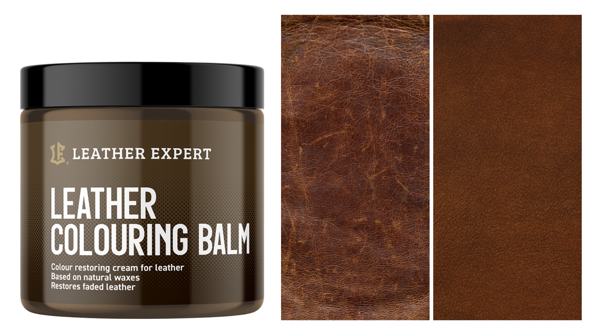 Läderbalsam med färg - 250ml