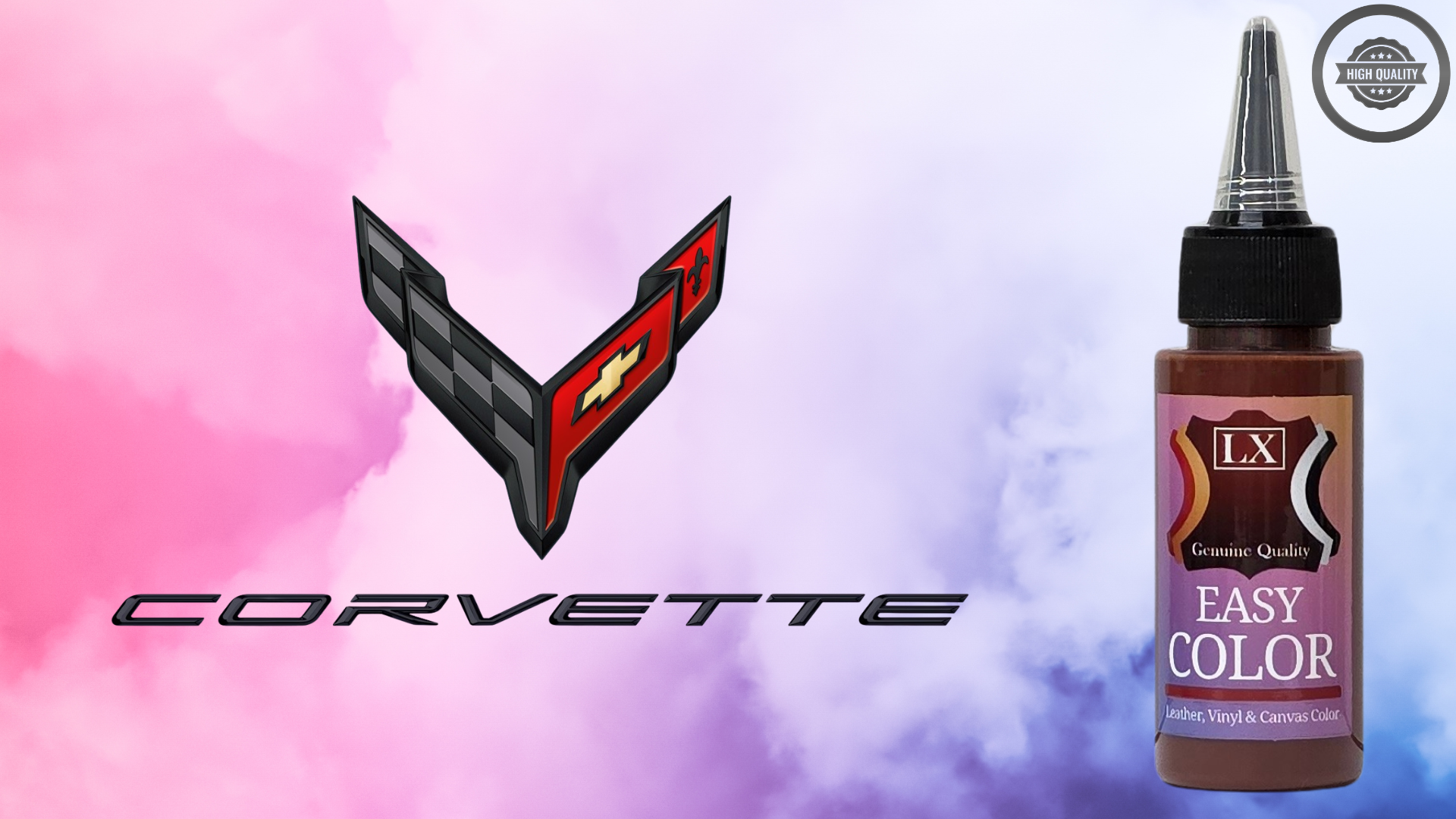 Corvette Läderfärg (vinyl med primer)