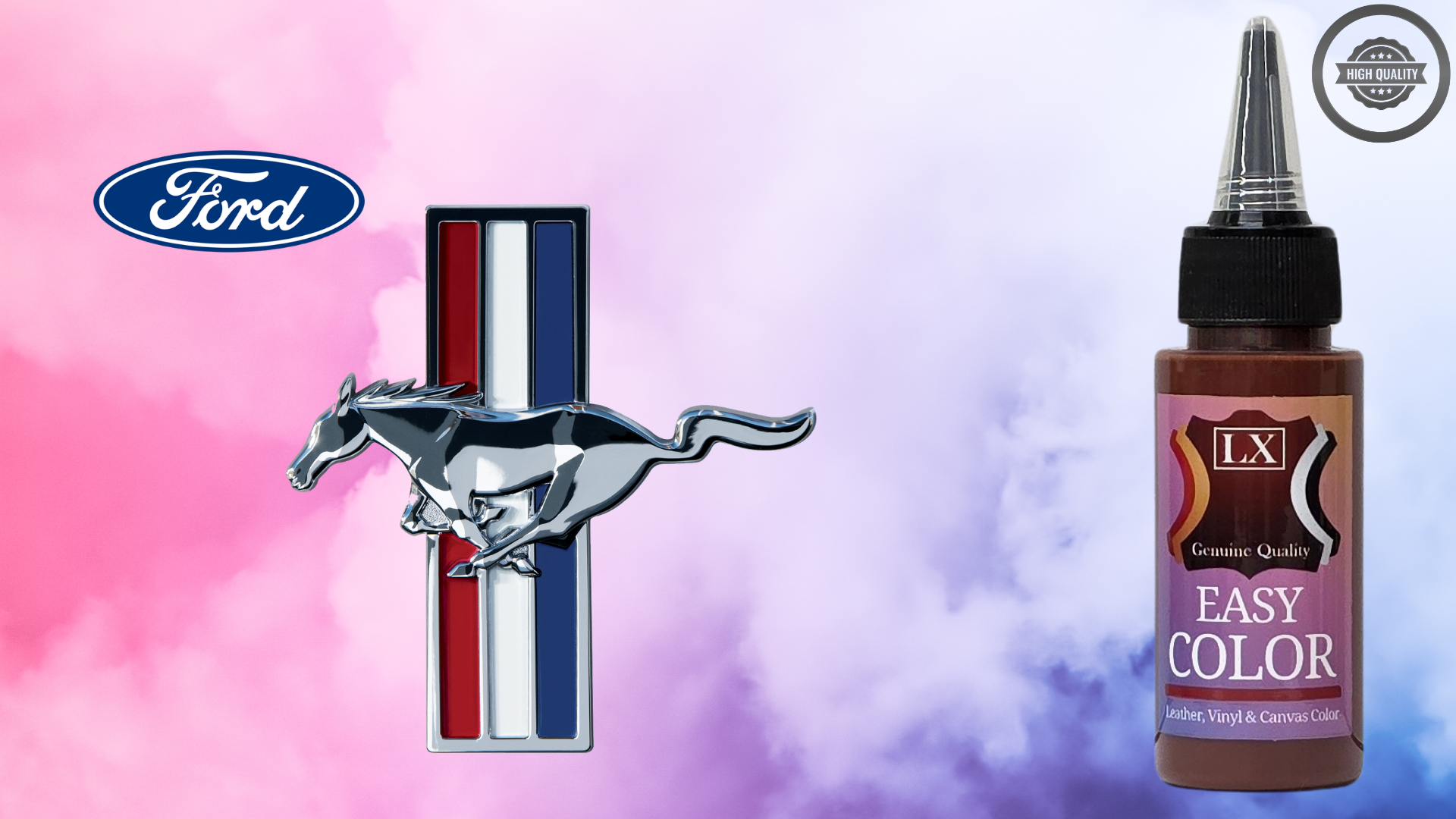Ford Mustang Läderfärg (vinyl med primer)