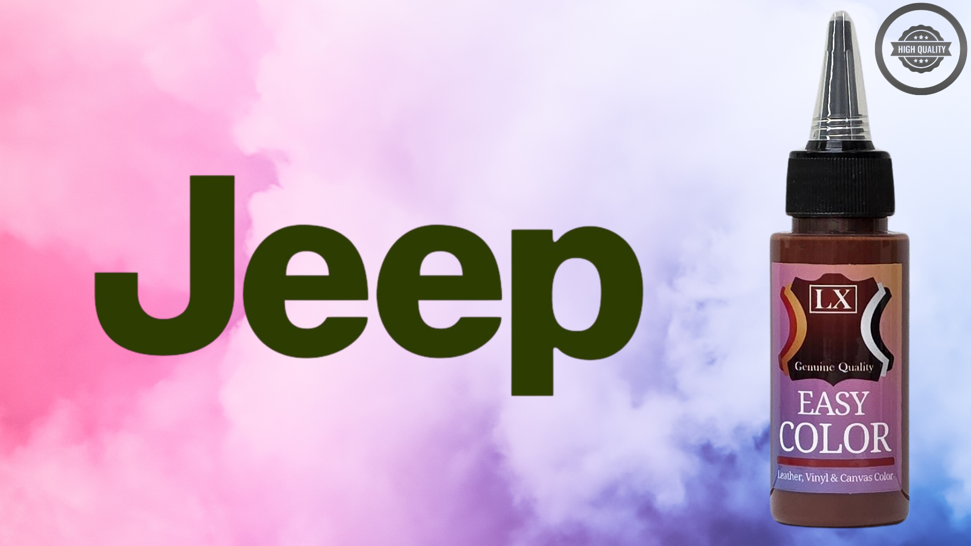 Jeep Läderfärg (vinyl med primer)