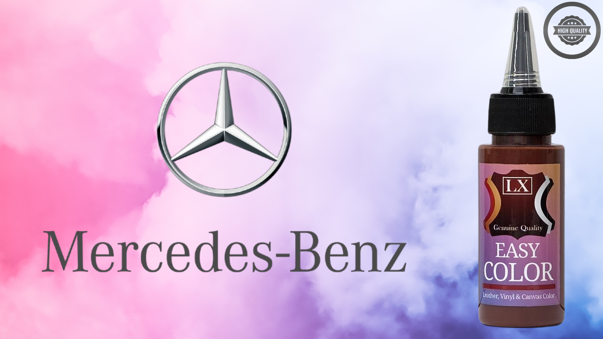 Mercedes Läderfärg (vinyl med primer)