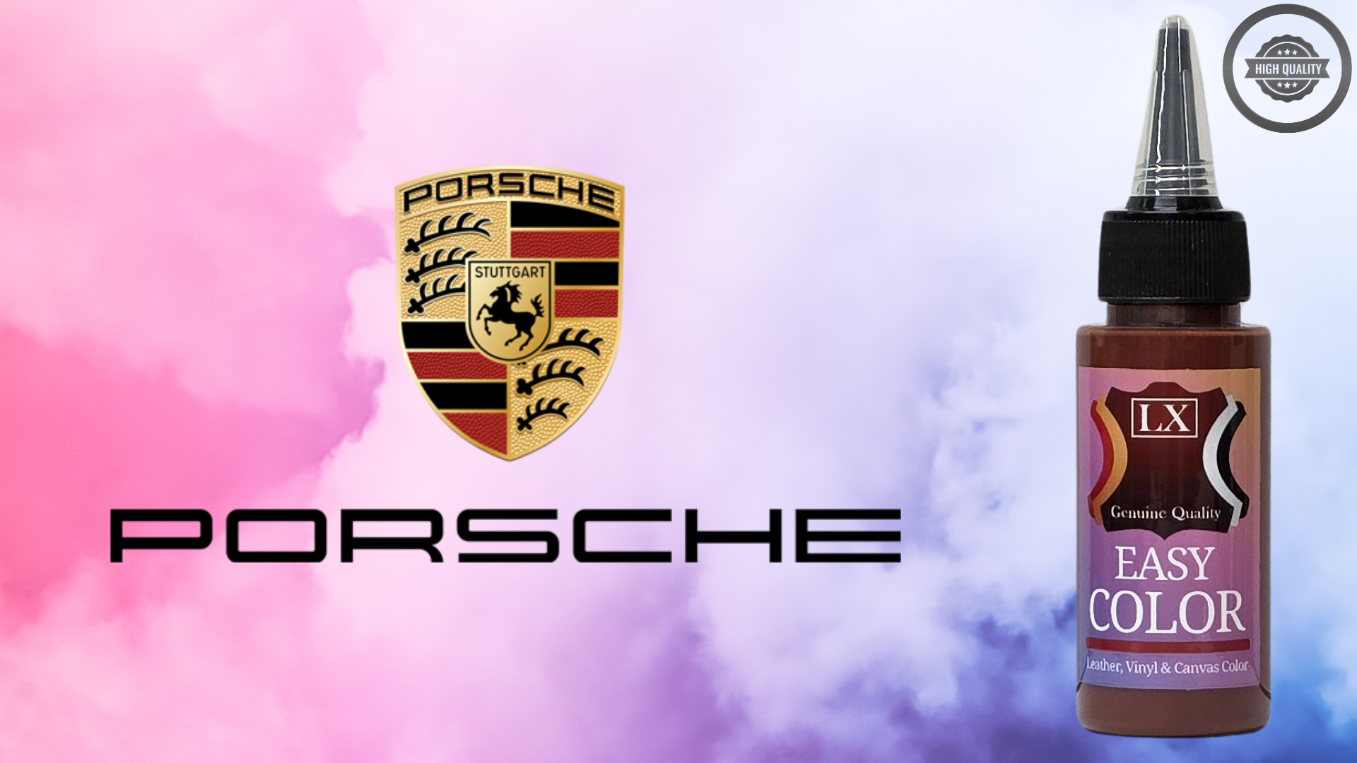 Porsche Läderfärg (vinyl med primer)