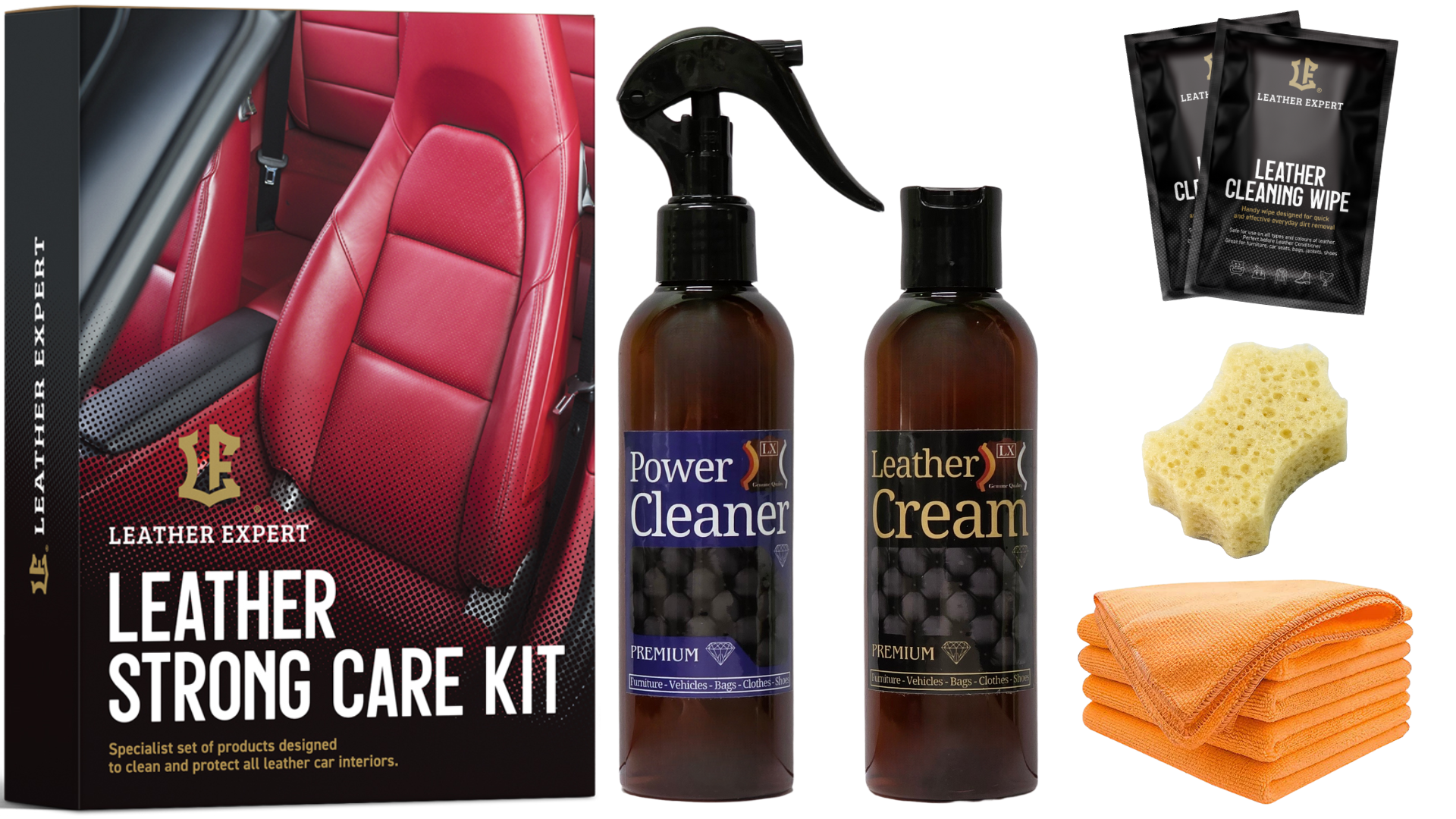Läder & Vinylvårdskit - Litet Kit