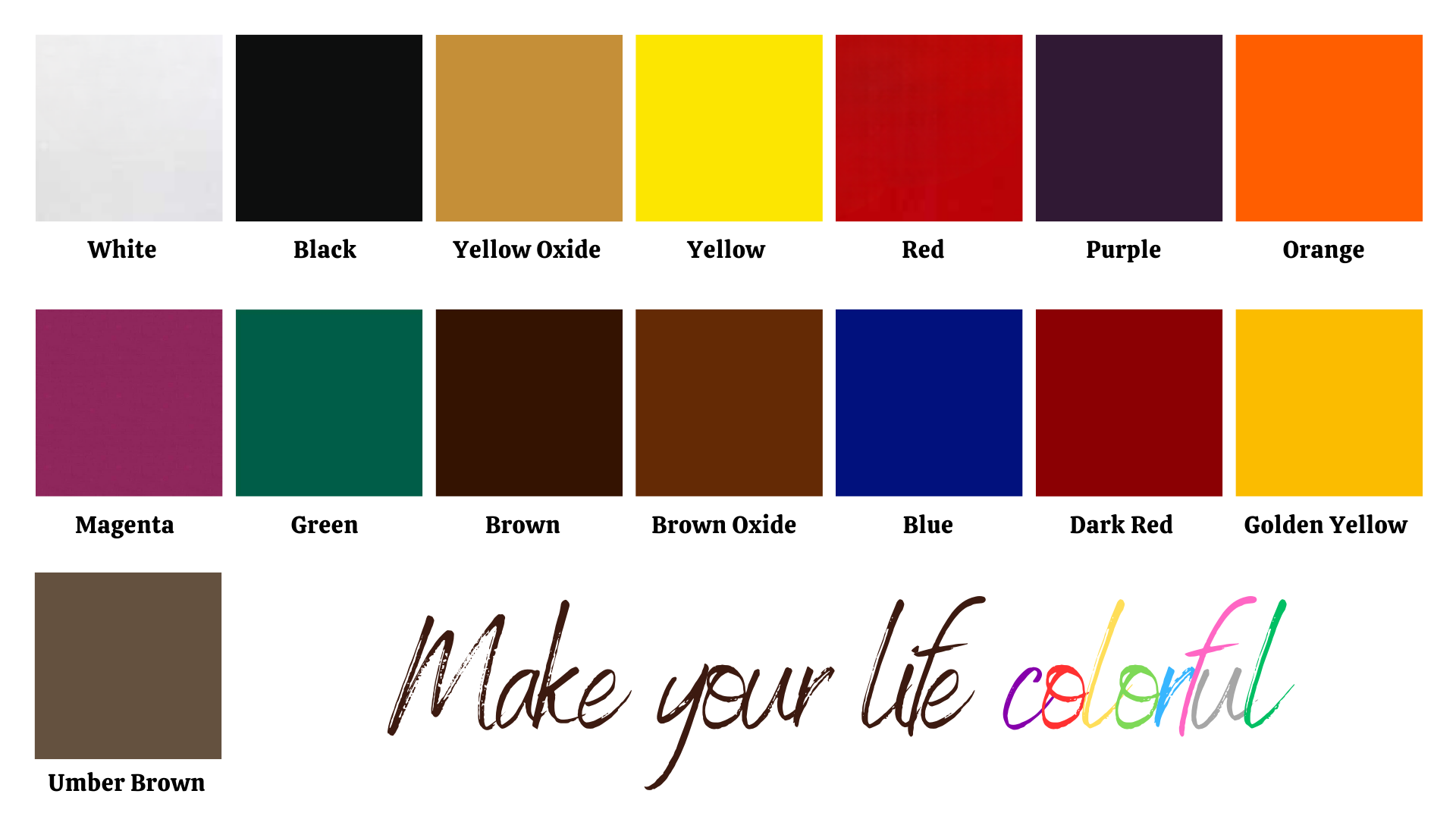 Kantfärg för egen blandning