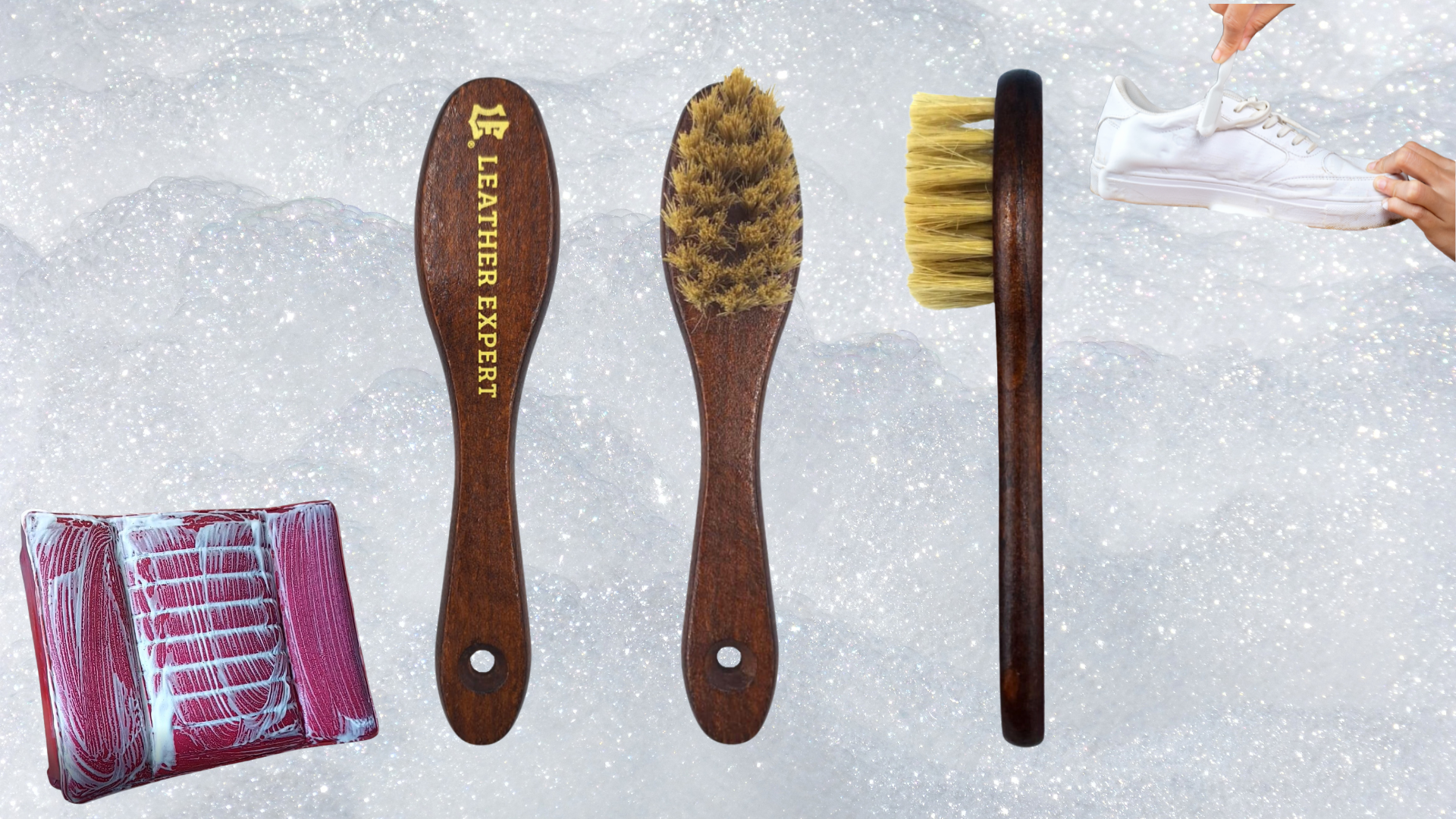 Rengöringsborste - Liten Premium