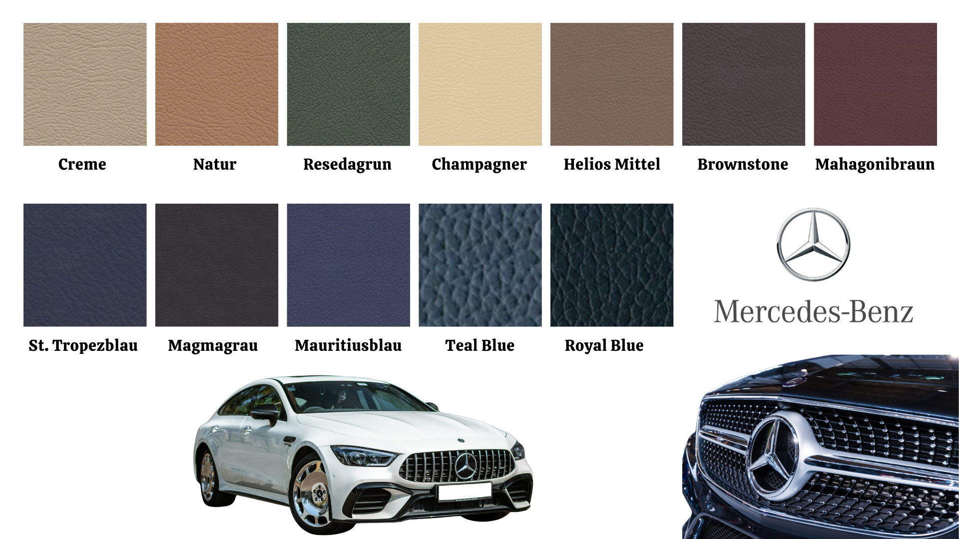 Mercedes infärgningskit