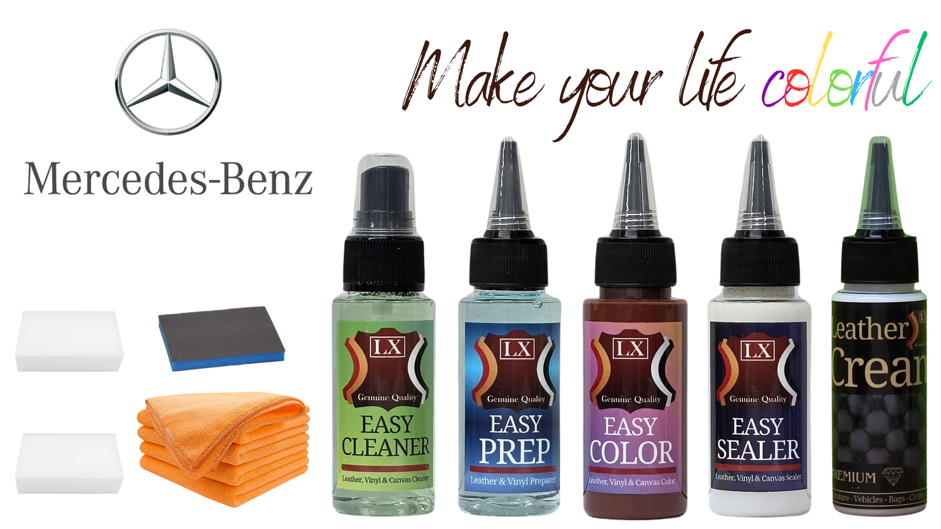 Mercedes infärgningskit