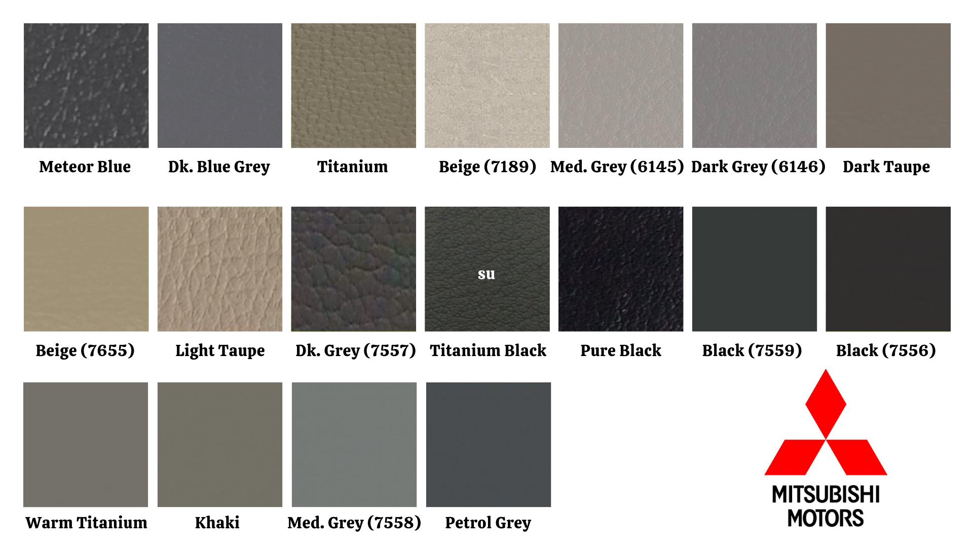 Mitsubishi infärgningskit