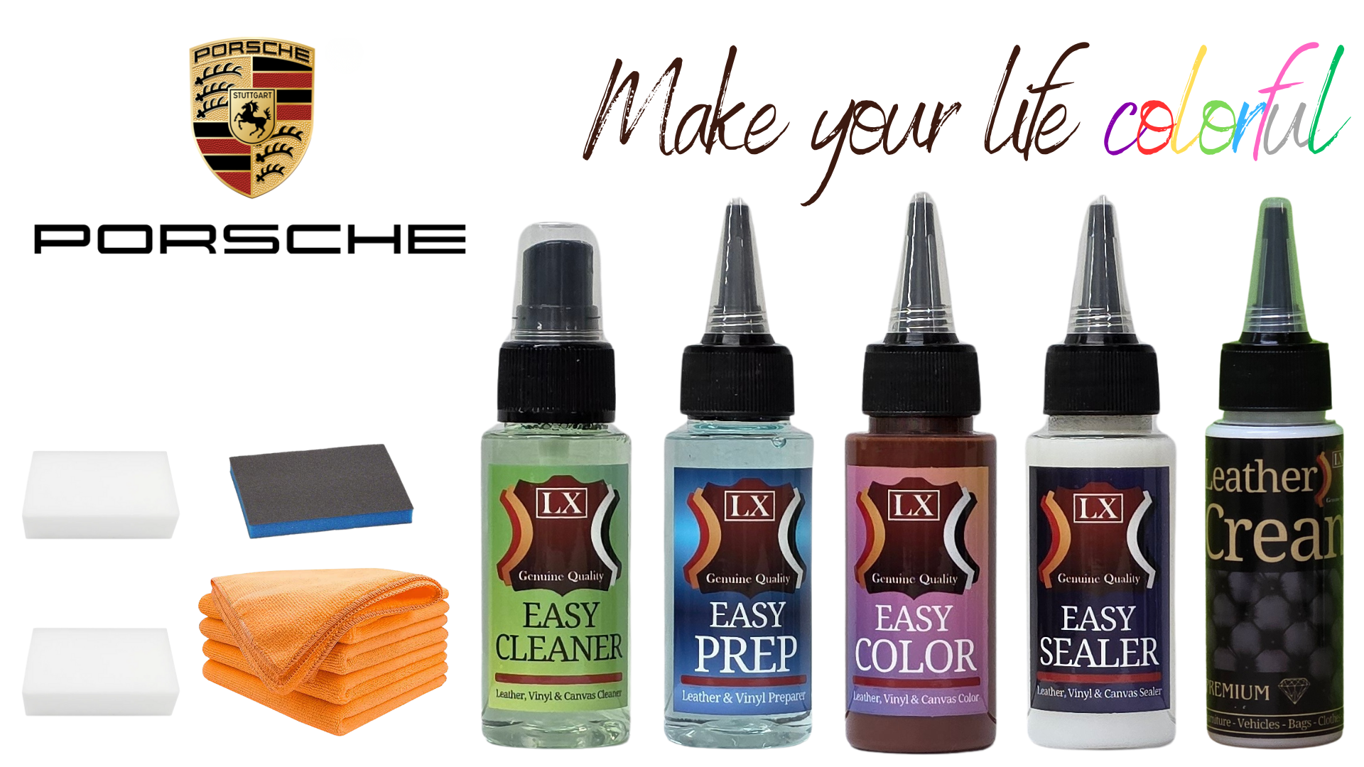Porsche infärgningskit