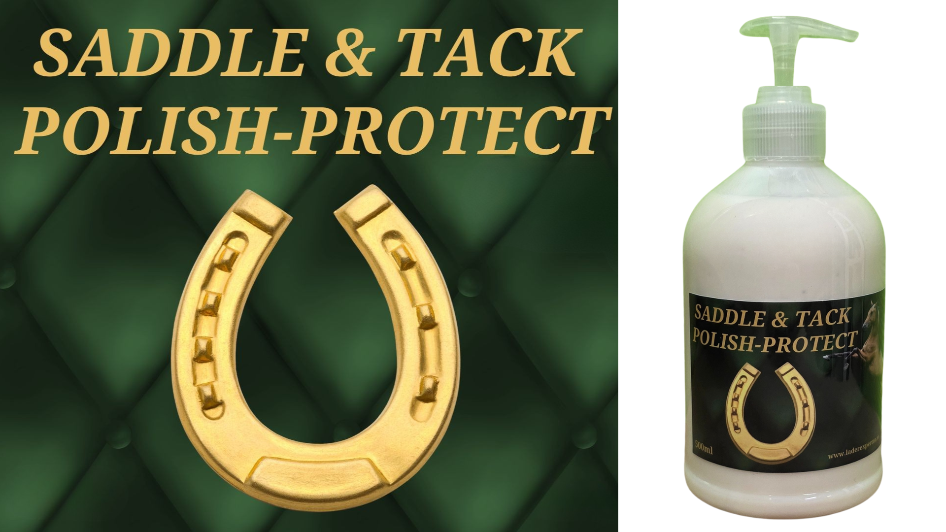 Läderkräm för Sadel & Träns - 500ml