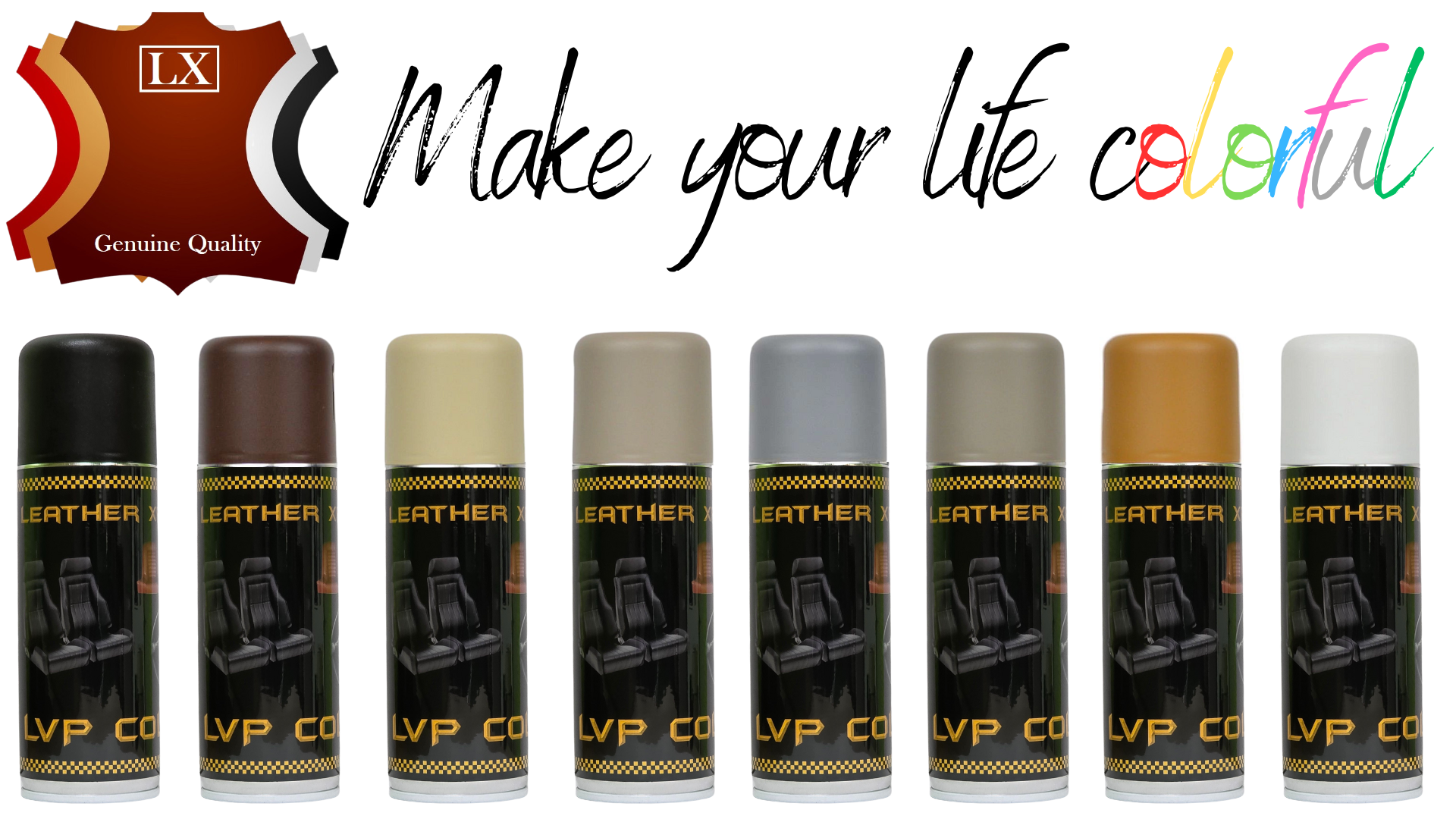 Spraykit för att färga 3 Rattar