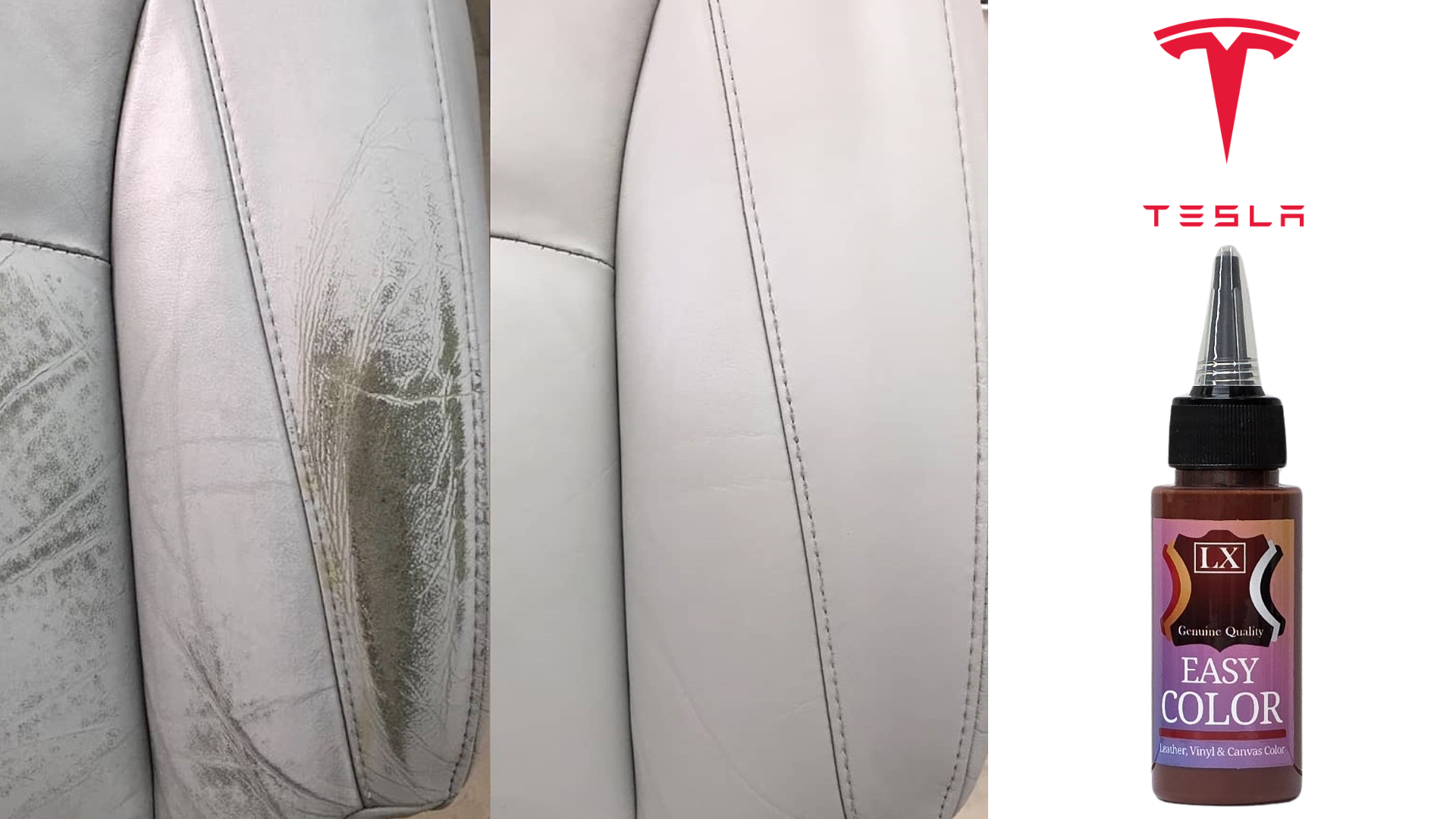 Tesla Läderfärg (vinyl med primer)