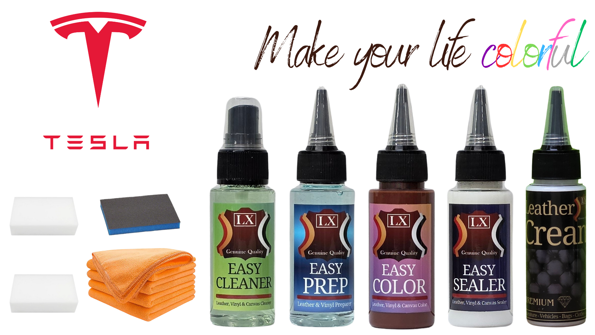 Tesla infärgningskit