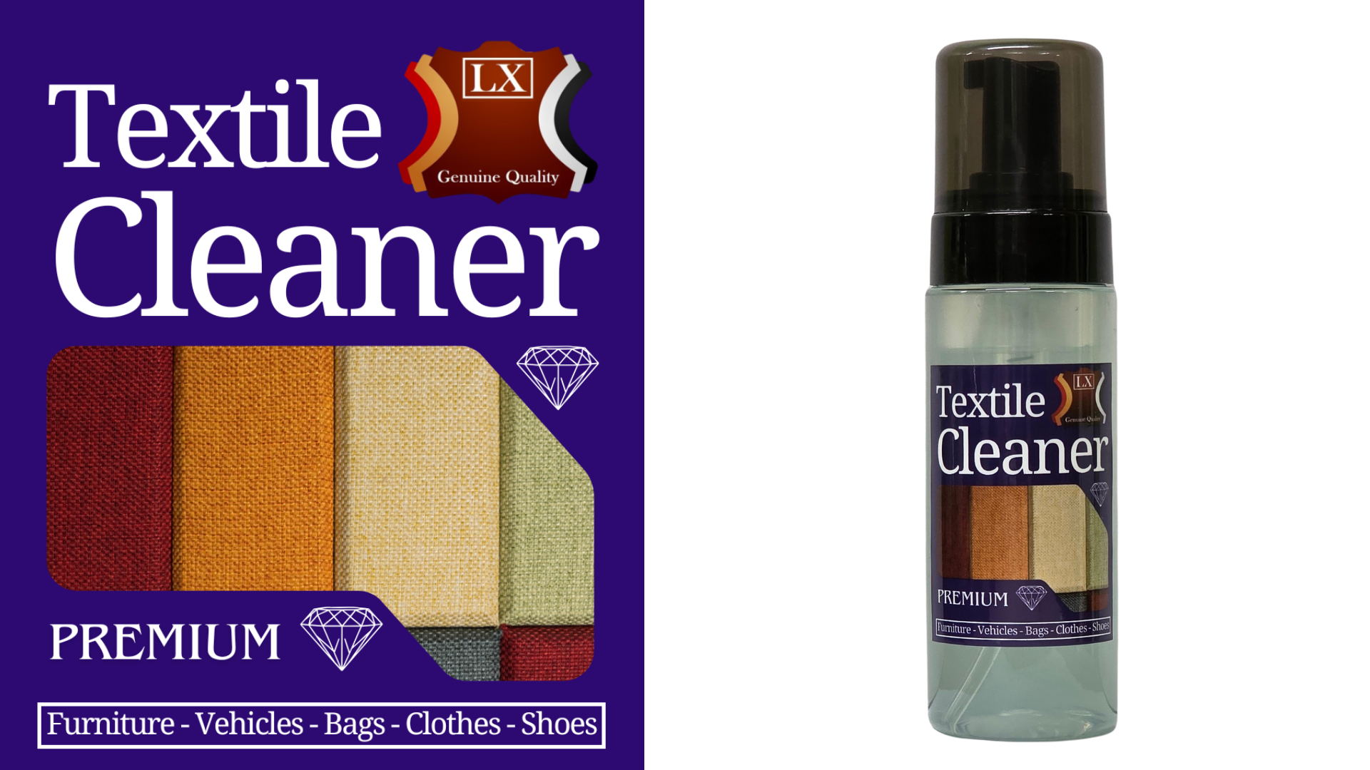 Skumrens til tekstiler - 200 ml