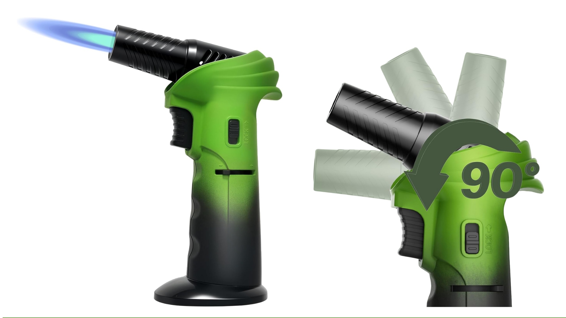 Brännare för vinylreparation