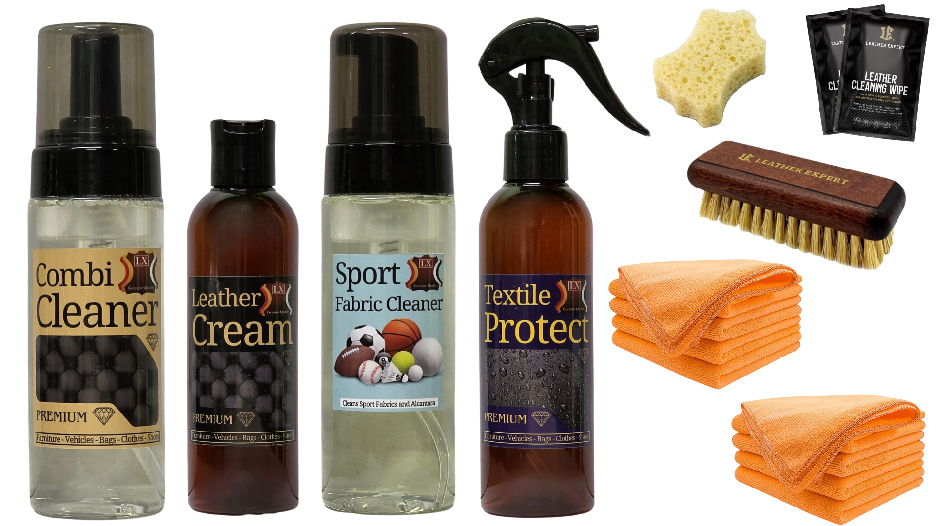 Läder & Alcantara Foaming Care Kit