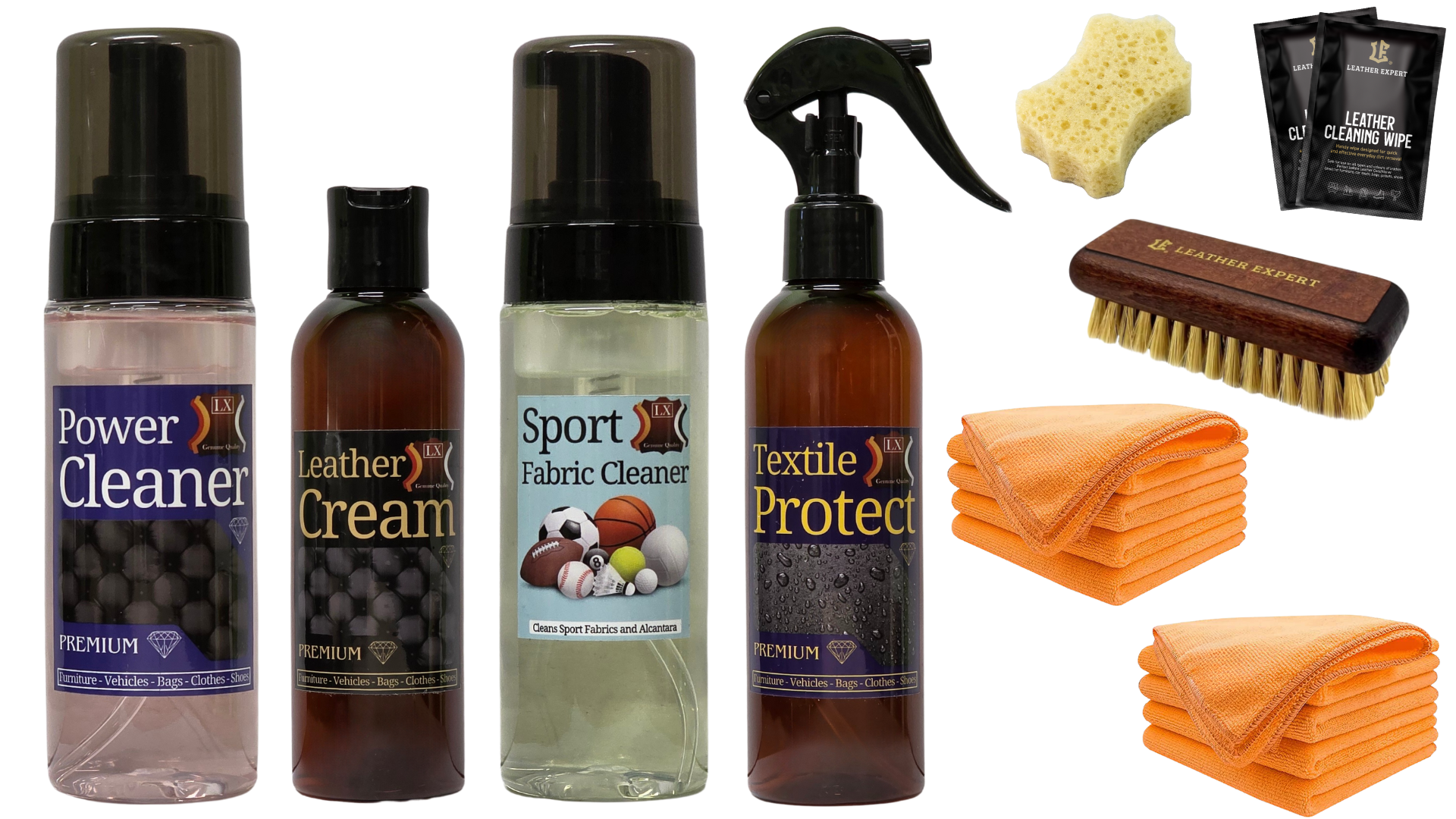 Läder & Alcantara Foaming Care Kit