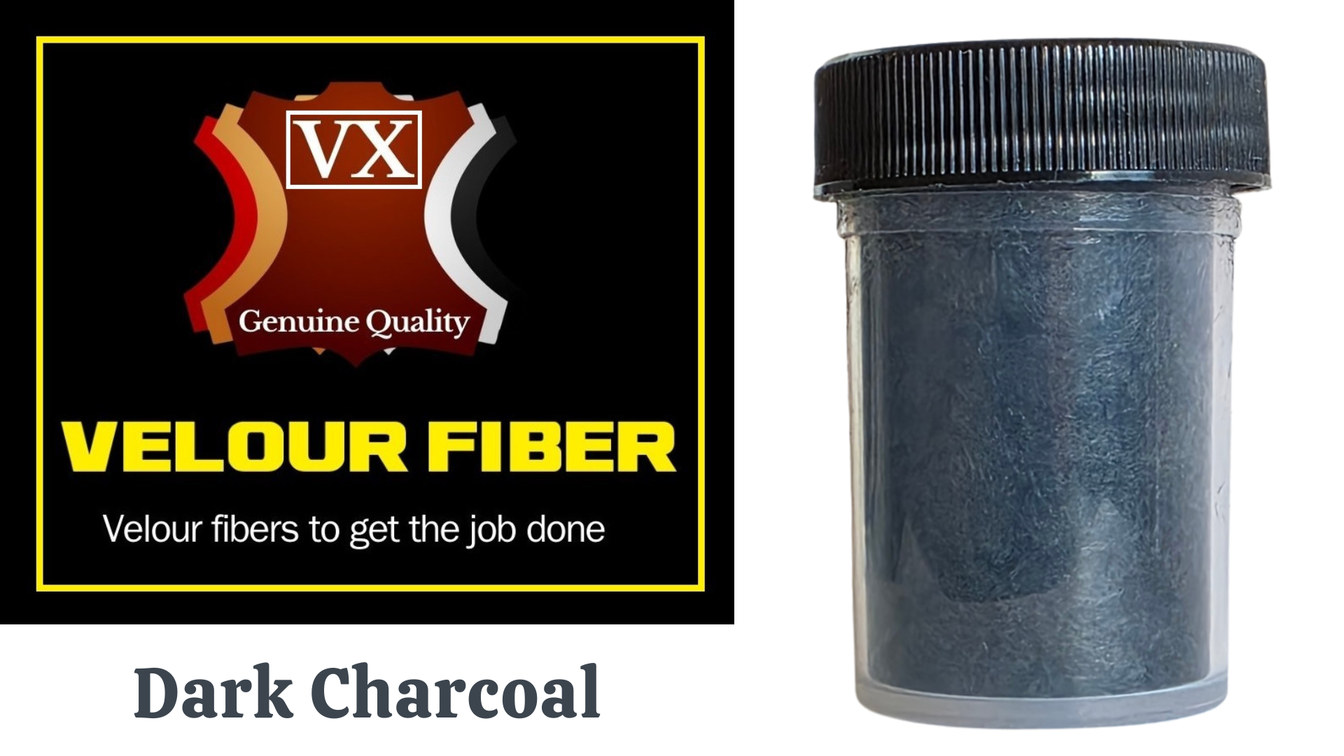 Velourfiber - Dark Charcoal