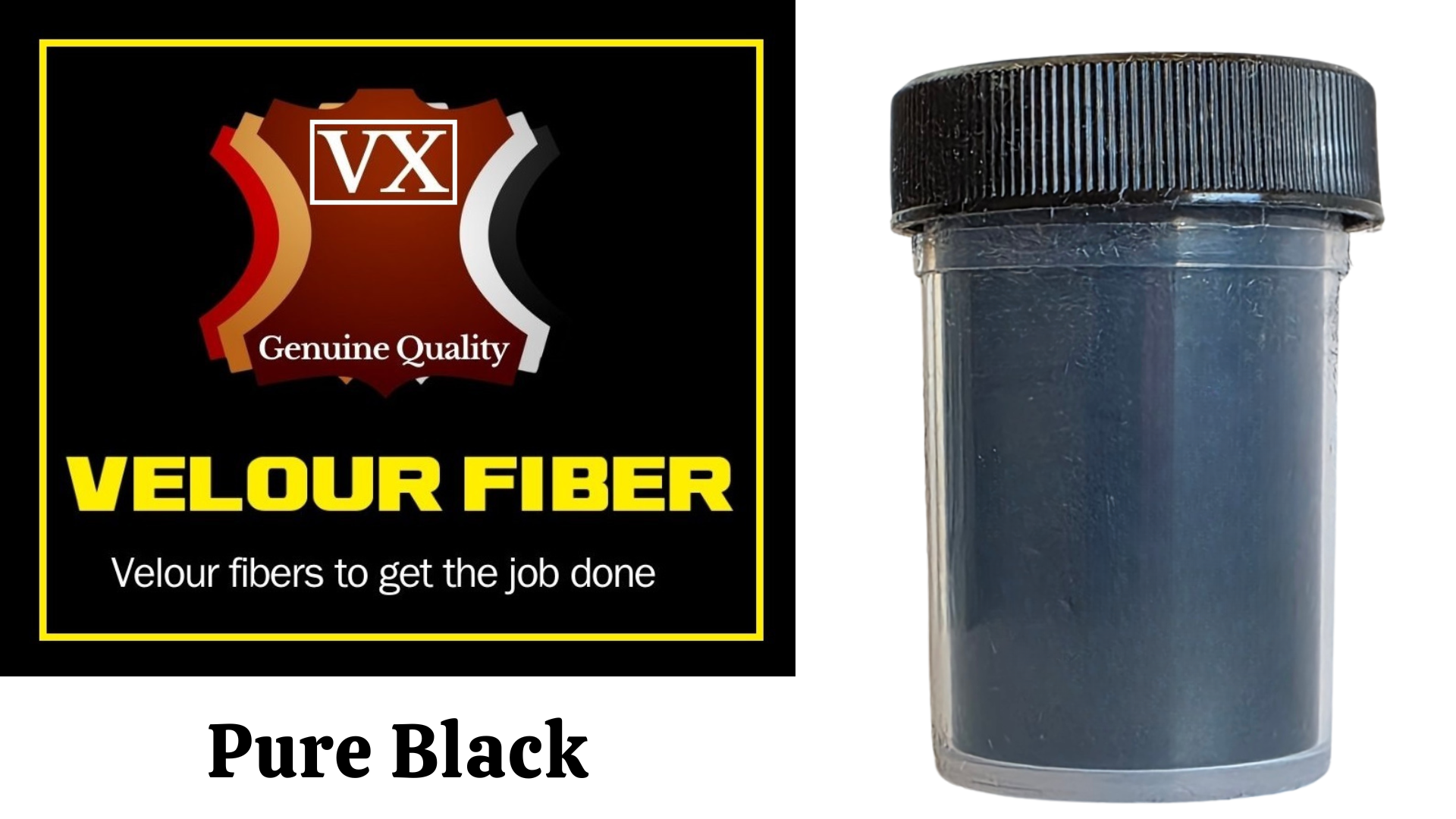 Velourfiber - Pure Black
