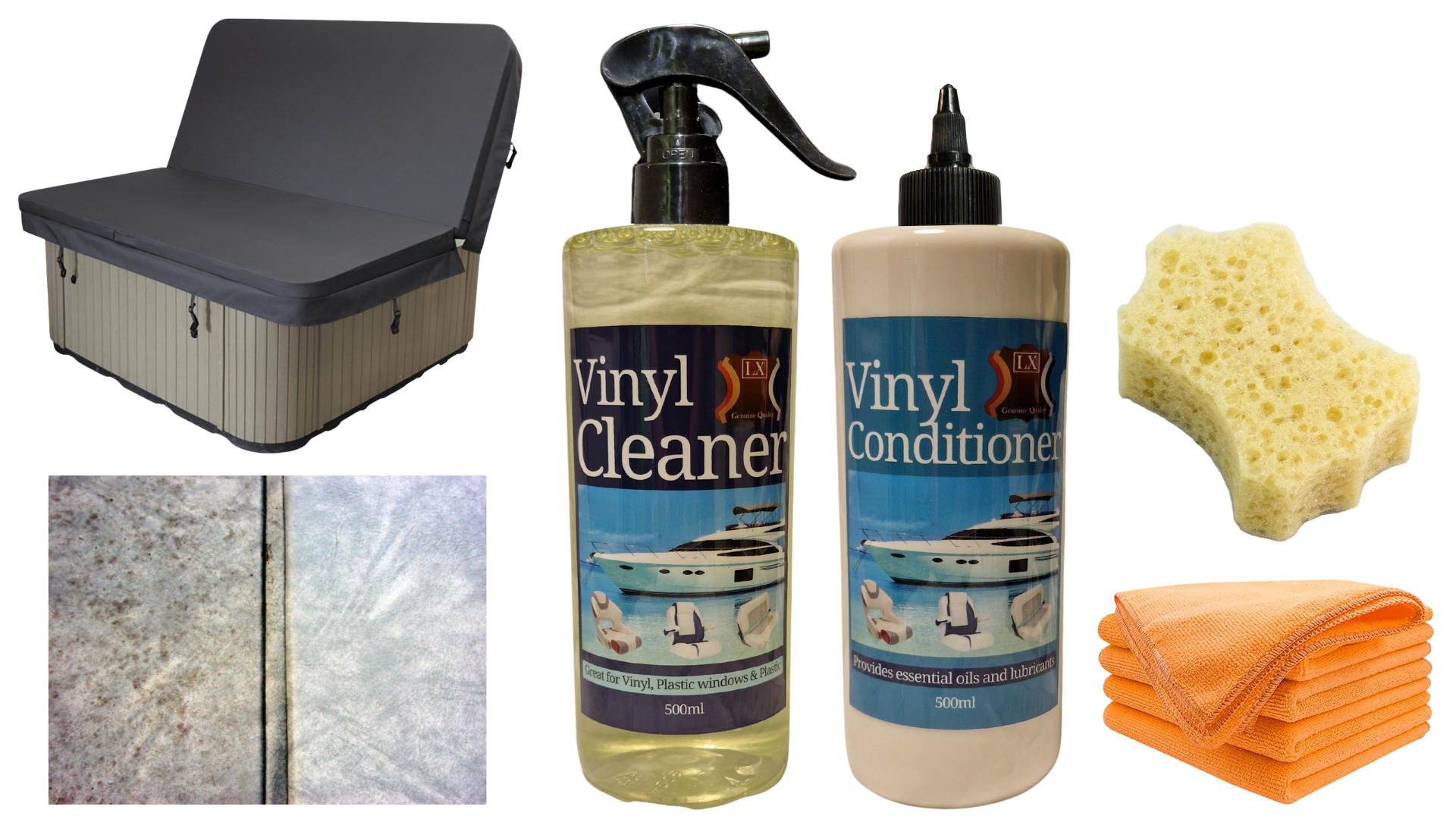 Vinylvårdskit till Spalock