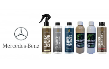 Läder & Vinylfärg till Mercedes