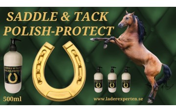 Läderkräm Polish-Protect till häst & träns