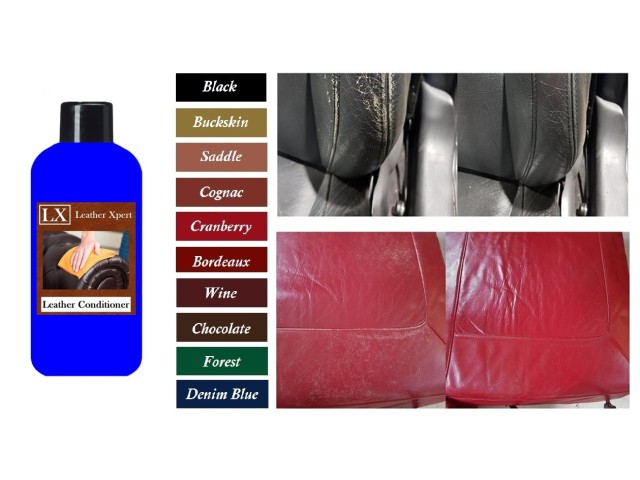 Läderolja med färg (Pigmenterat & färgSlitet läder)