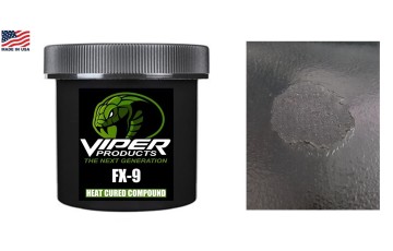 Vinyl & LäderFiller "FX-9" (Lågtempad, Svart)